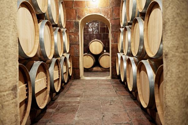 The celler of Finca Viladellops Wine Village